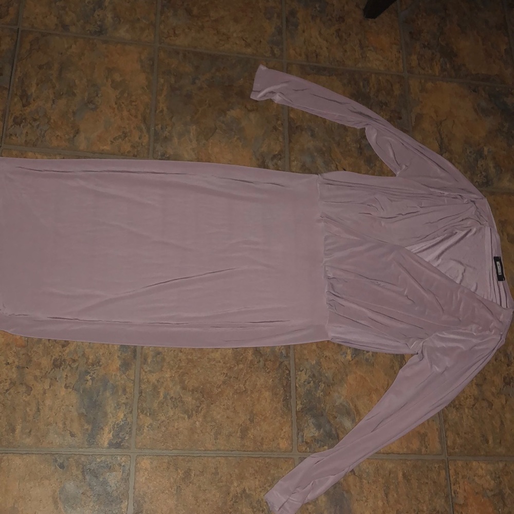 Missguided Mauve midi dress Worn once